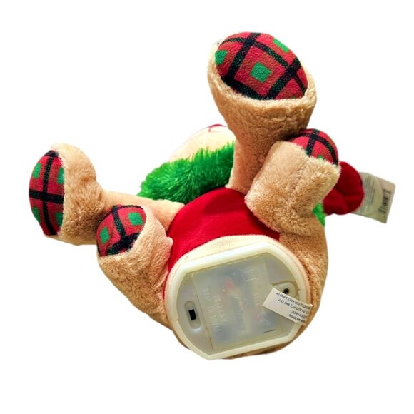 Goffa Animated Plush Dog Dances Lights Sings Rockin' Around the Christmas Tree - Picture 7 of 9